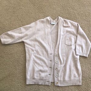 Brunello Cucinelli cream sweater; cashmere